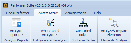System Scout ribbon
