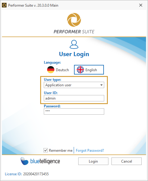 Login as admin to be able to change the license