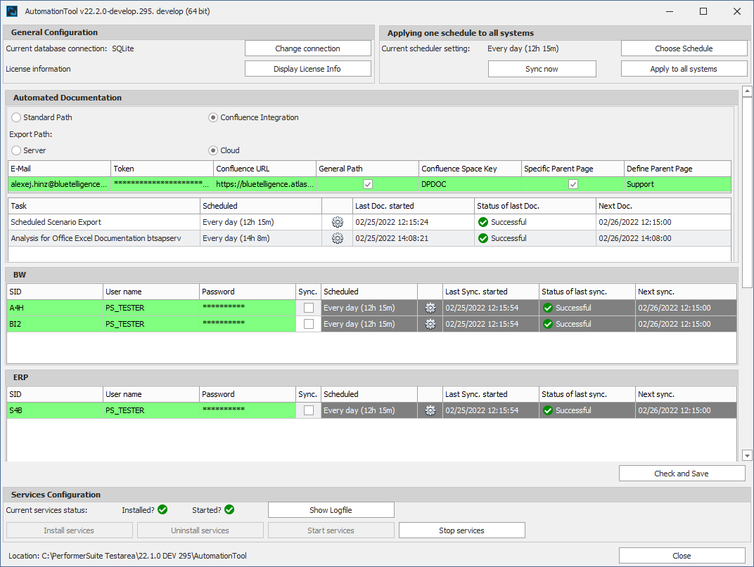 Automation Tool UI