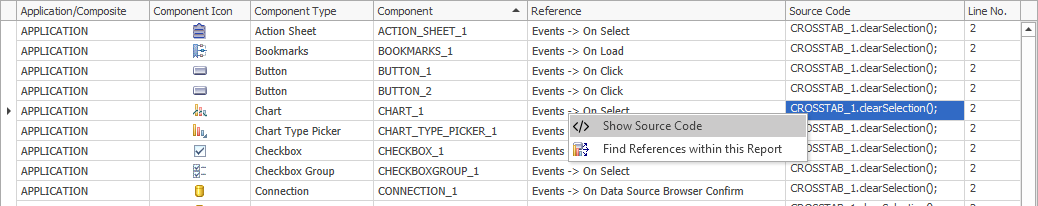 Show Source code in the context menu of a reference