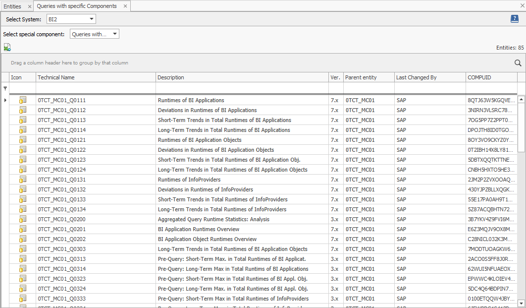 Multiple Results for Queries with Conditions