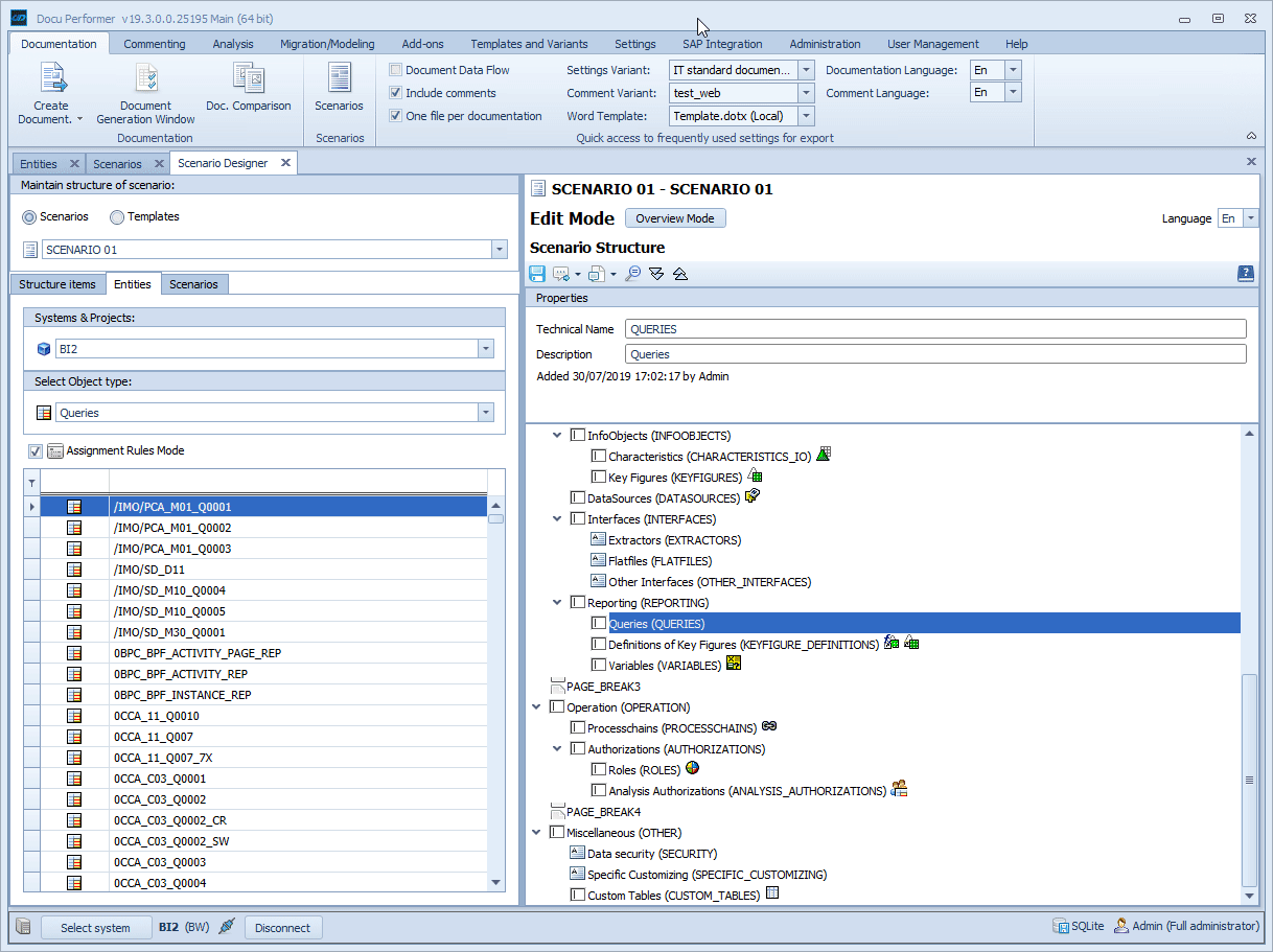 Assignment Rule being set and Query being drag and dropped and automatically assigned